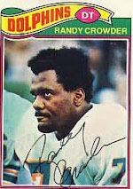 Dolphins DT Randy Crowder